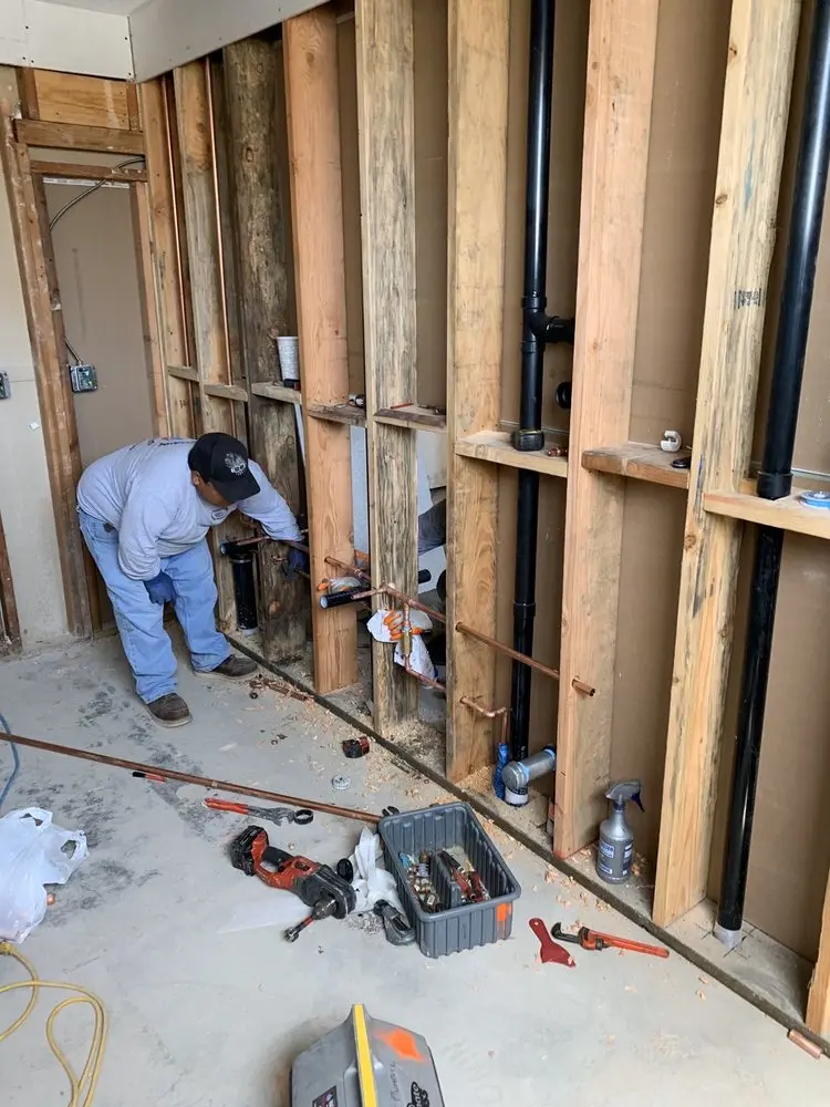Commercial rough-in plumbing for Gas Line Repair in Islip Terrace